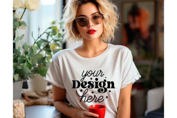 Bella Canvas Valentines Day Mockup 29 for Graphics and Product Mockups