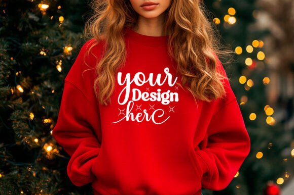 Christmas 18000 Women Hoodie Mockup 53 - A Graphic Design Asset for Product Mockups