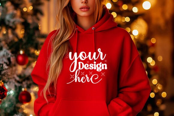 Christmas 18000 Women Hoodie Mockup Review