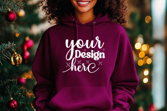 Christmas 18000 Women Hoodie Mockup Review