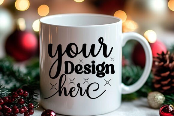 Christmas Mug Mockup Jpg Mockup 19 for Product Mockups and Graphics