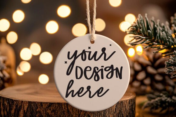 Christmas Ornaments Mockup 96 - Graphics for Product Mockups