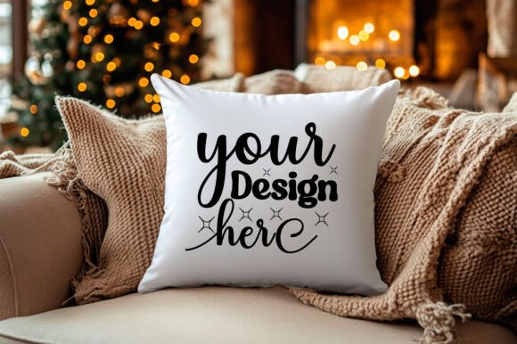Christmas Pillow Mockup 71 Review for Embroidery Projects
