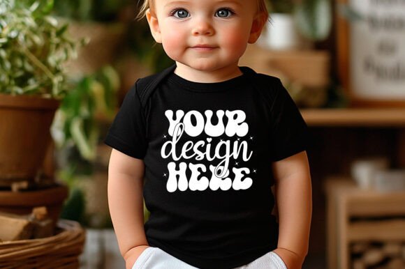 Rabbit Skins 4411 Baby Mockup 27 Graphics