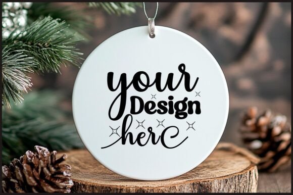 Round Christmas Ornament Mockup 2 Review